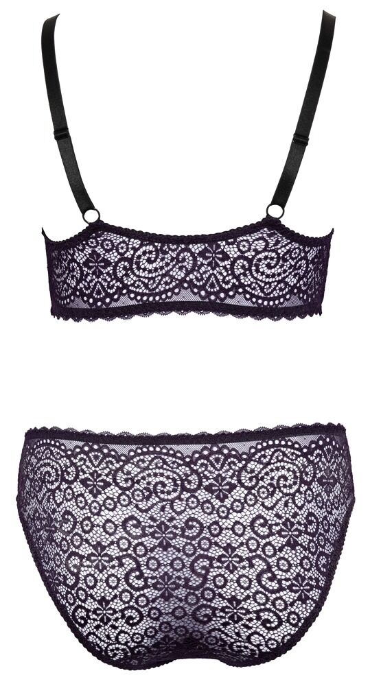 Bralette plus Slip aus Spitze