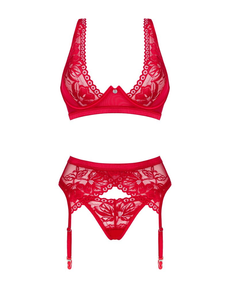 3-teiliges Straps-Set „Lacelove“