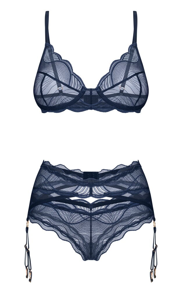 3-teiliges Straps-Set „Nightly Blue“
