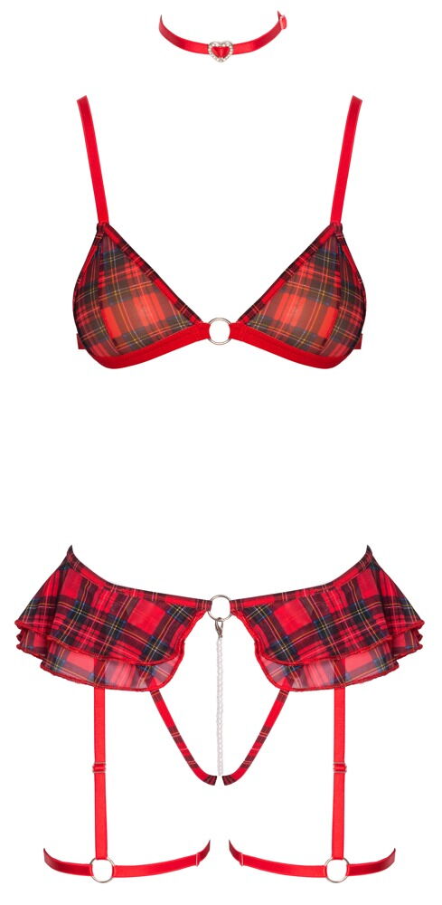 3-teiliges Dessous-Set