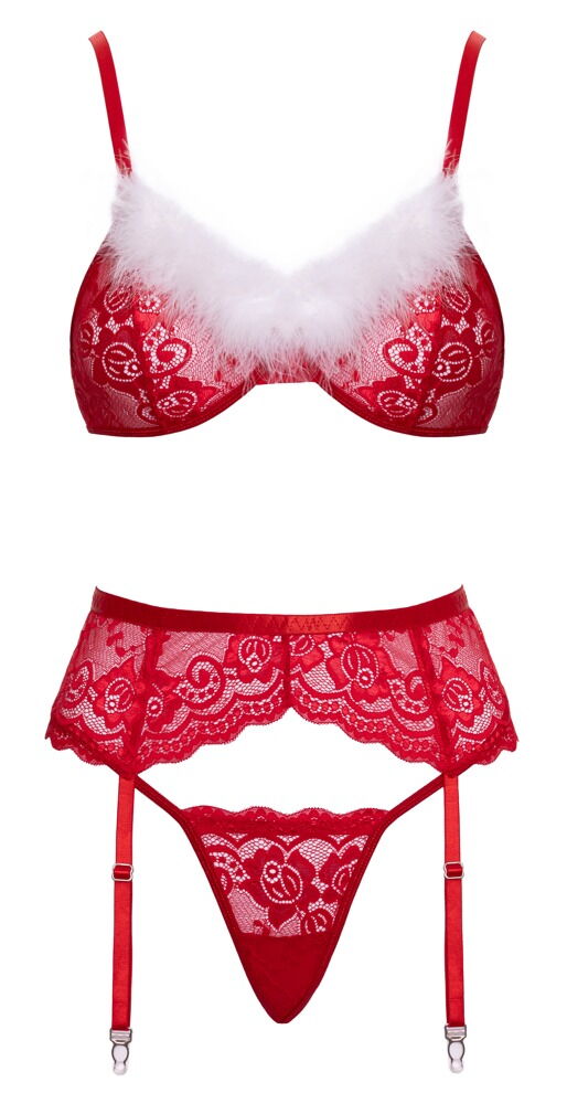 3-teiliges Straps-Set „X-Mas“