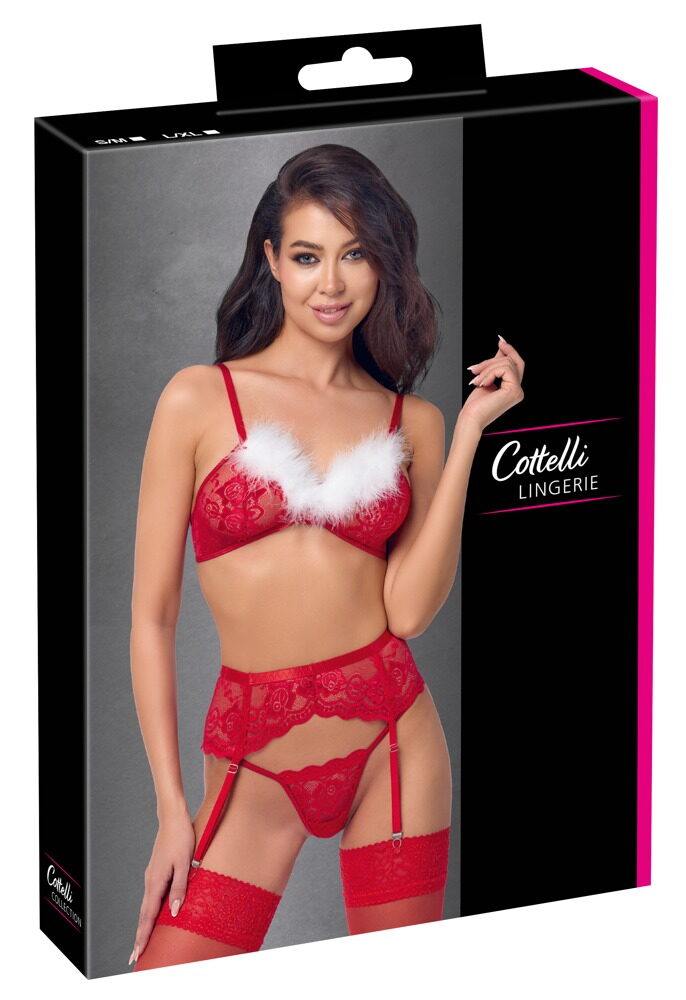 3-teiliges Straps-Set „X-Mas“