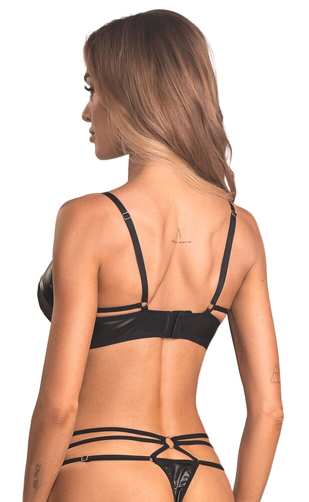 Dessous-Set „Dominna“ mit Bügel-BH und String