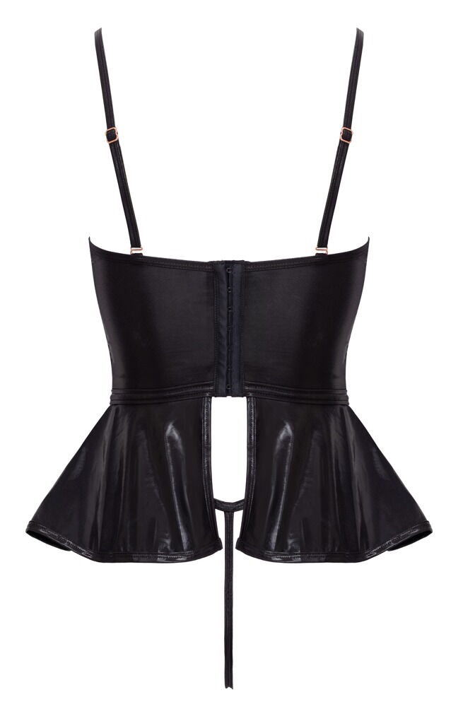 Ouvert-Set aus Spitze mit Wetlook-Details