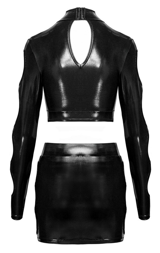 Minirock inklusive Crop-Top