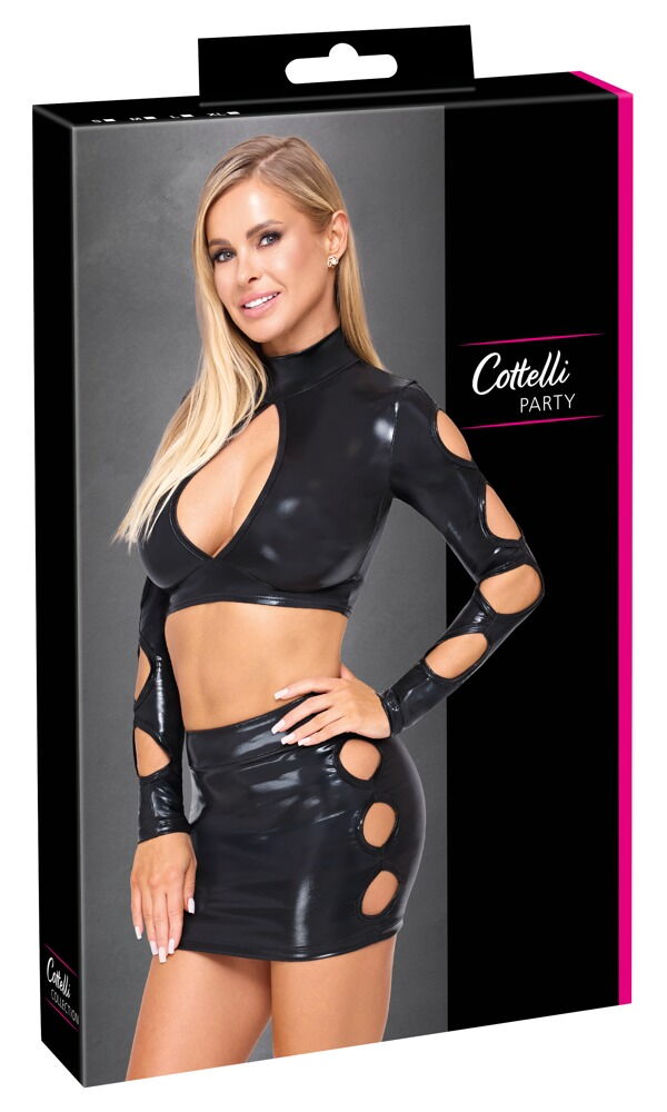 Minirock inklusive Crop-Top