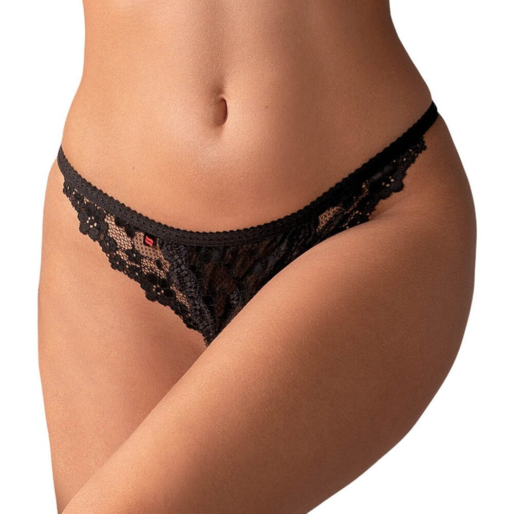 Ouvert-String „Letica“ aus Spitze