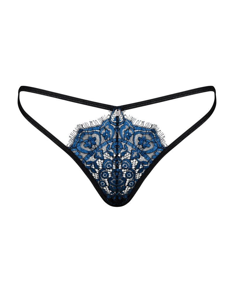 String „Yassmyne“ aus blauer Wimpernspitze