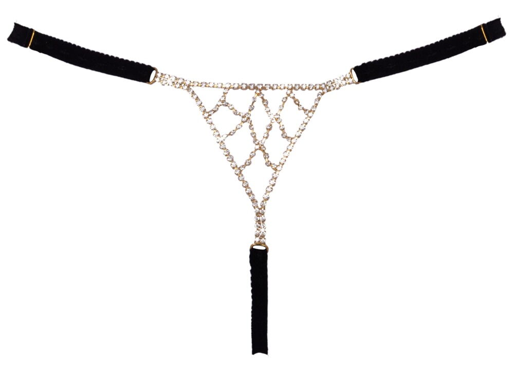 String mit Strassdreieck hinten