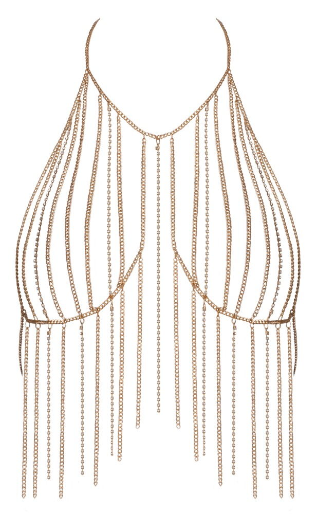 Ketten-Top mit Strass