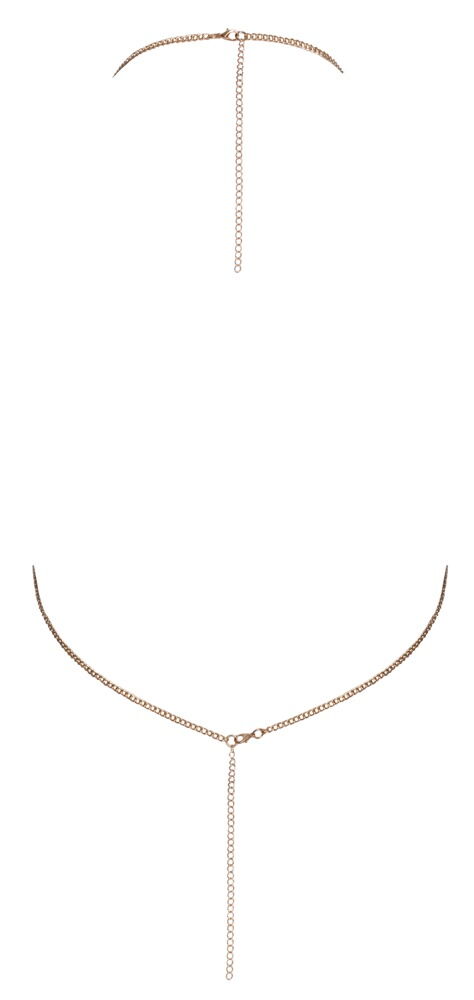 Ketten-Top mit Strass