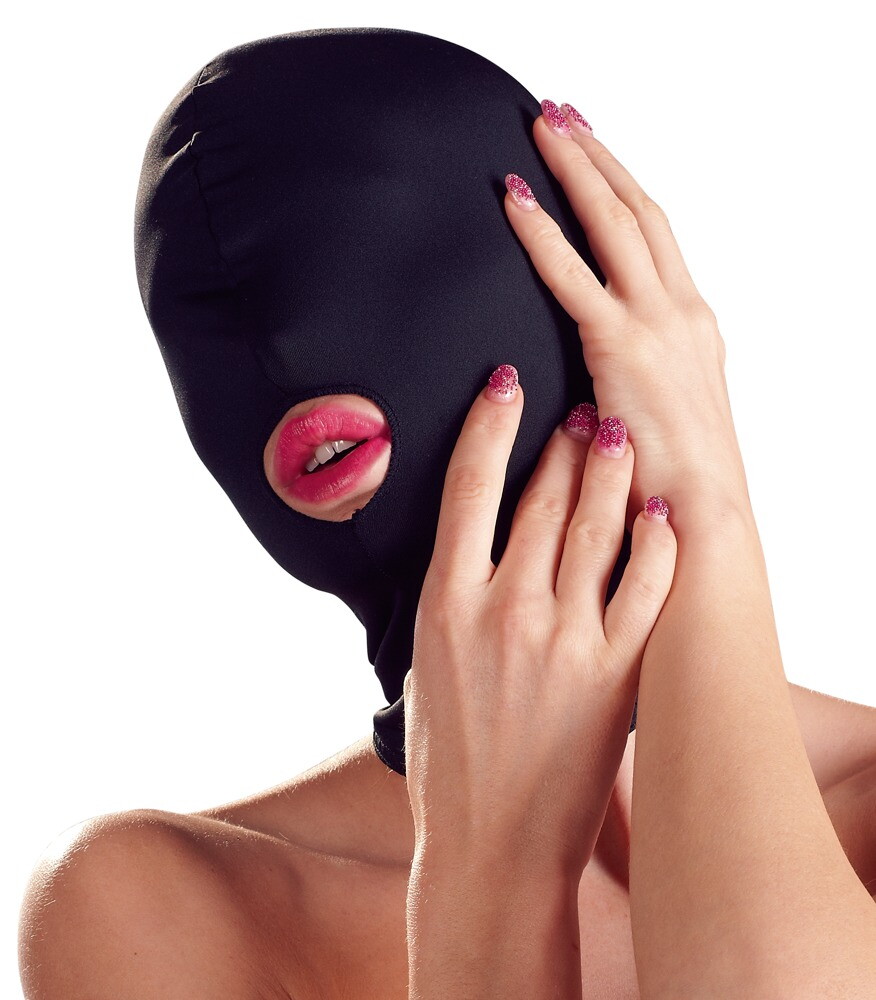 Kopfmaske aus weichem Stretchmaterial