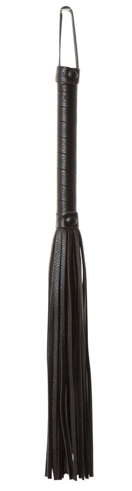 Peitsche „Small Whip“ aus stilechtem Lederimitat, 38 cm
