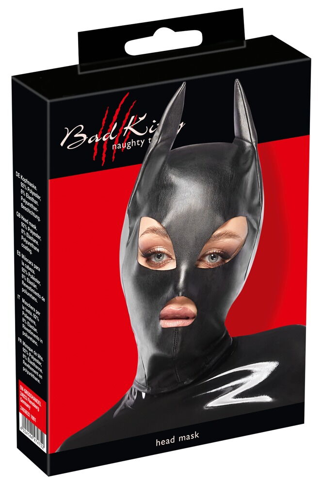 Kopfmaske mit spitzen Ohren