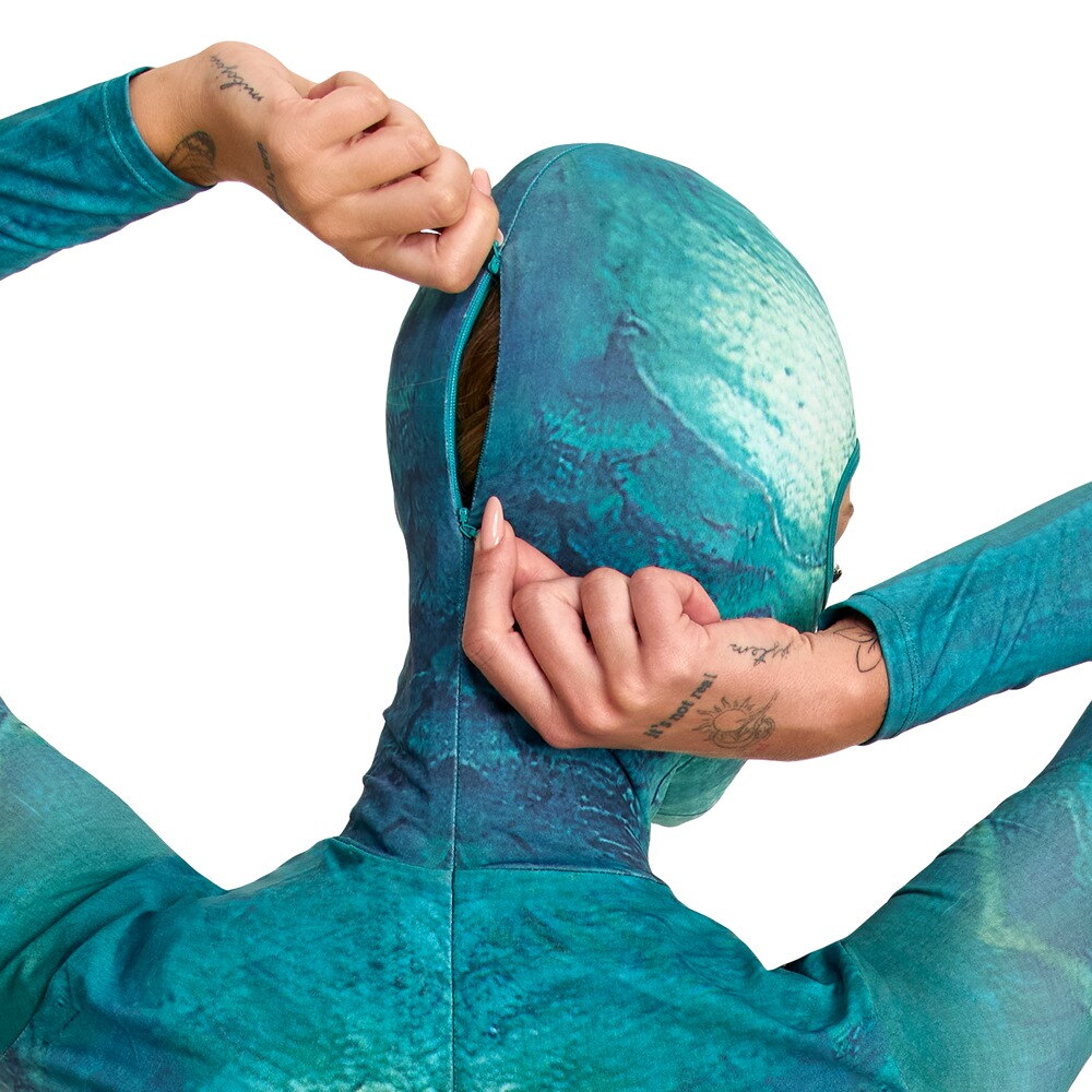 Overall „Beasty“ mit angenähter Kopfmaske