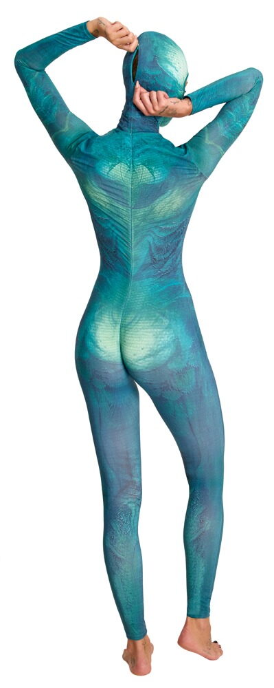 Overall „Beasty“ mit angenähter Kopfmaske