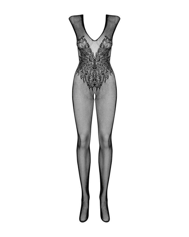 Netz-Catsuit ouvert