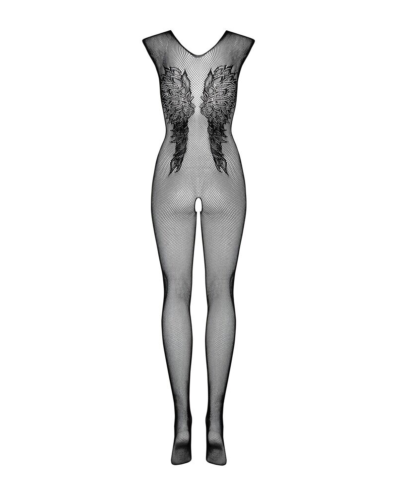 Netz-Catsuit ouvert