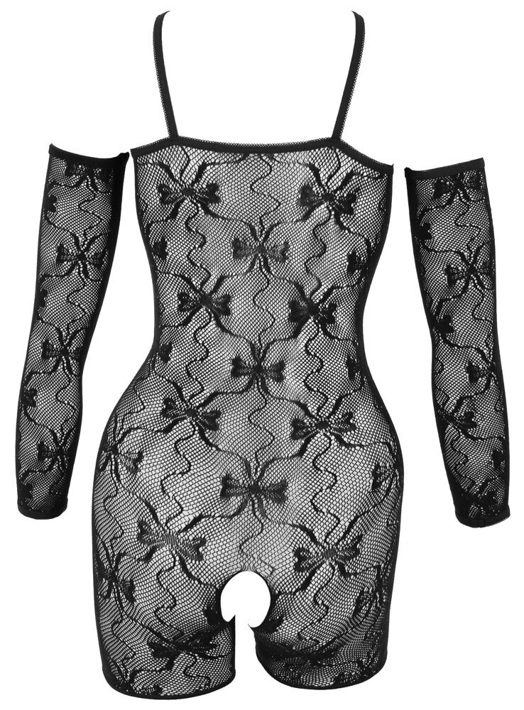 Ouvert-Catsuit inklusive Armstulpen