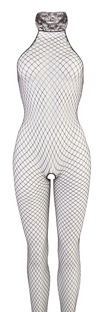 Netz-Catsuit ouvert