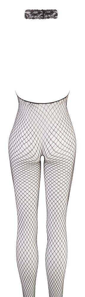 Netz-Catsuit ouvert