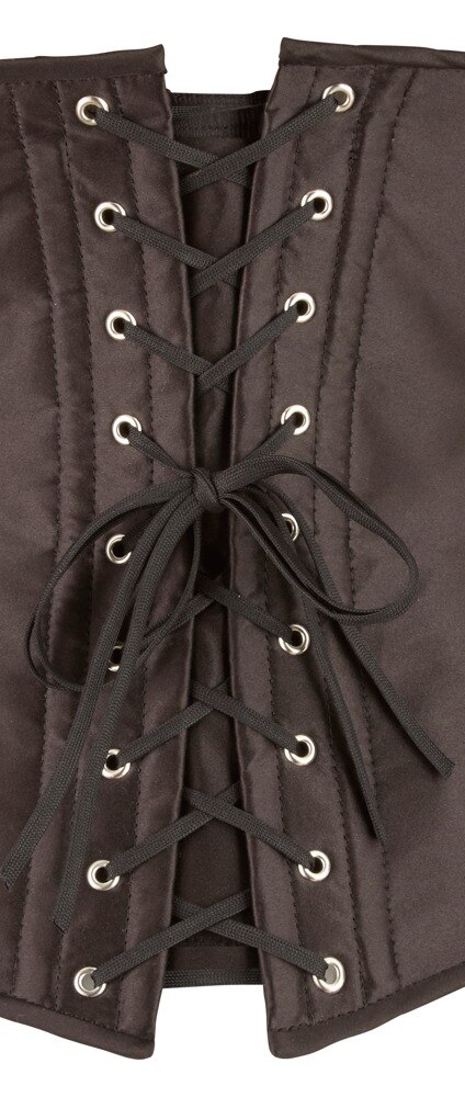 Taillen-Corsage aus Satin