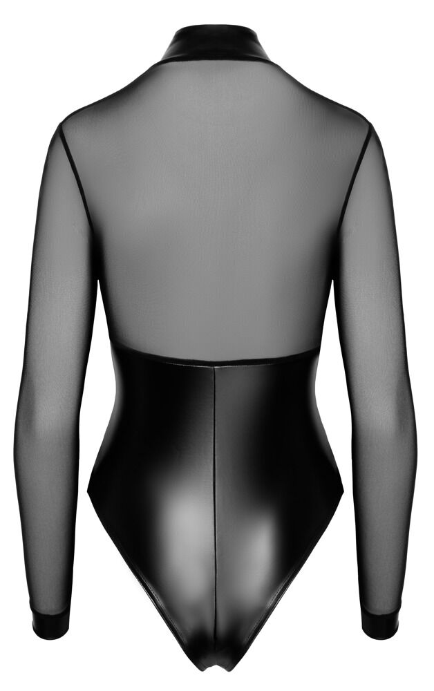 Body „Project Fetish“ mit großen aufgesetzten Nippelringen