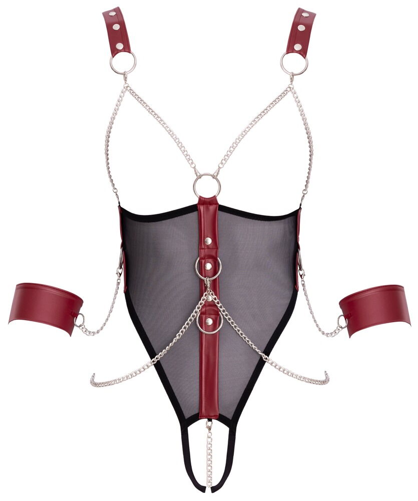 Bondage-Body inklusive Soft-Handfesseln