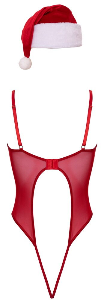 Stringbody „X-Mas“ inklusive Weihnachtsmütze