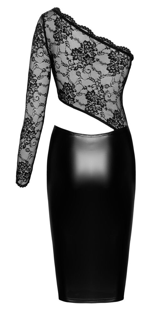 Kleid „Orgia“ im edlen Material-Mix