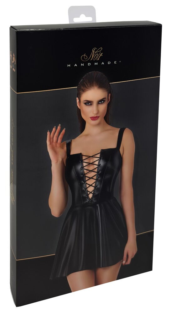 Minikleid mit Schnürung