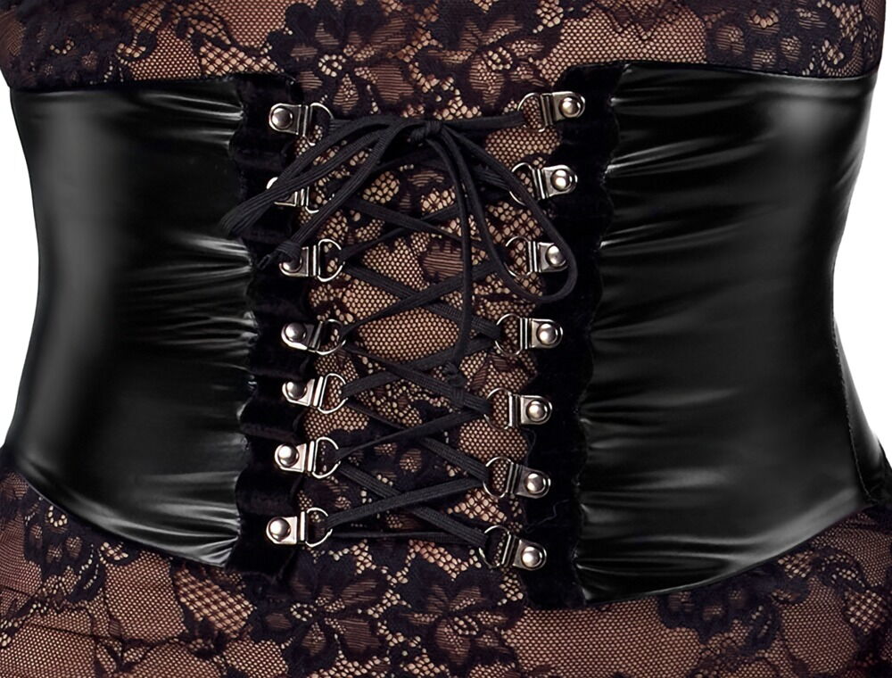 Kleid „Kink Royal“ aus elastischer Spitze