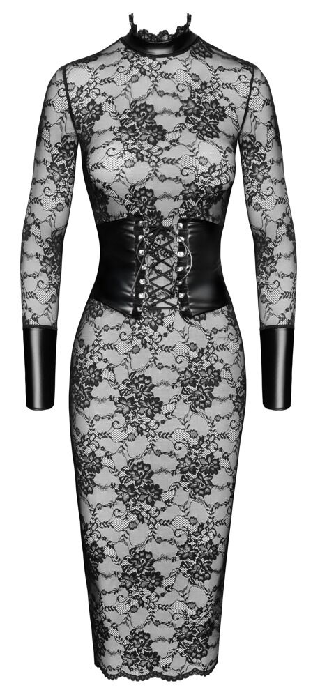 Kleid „Kink Royal“ aus elastischer Spitze
