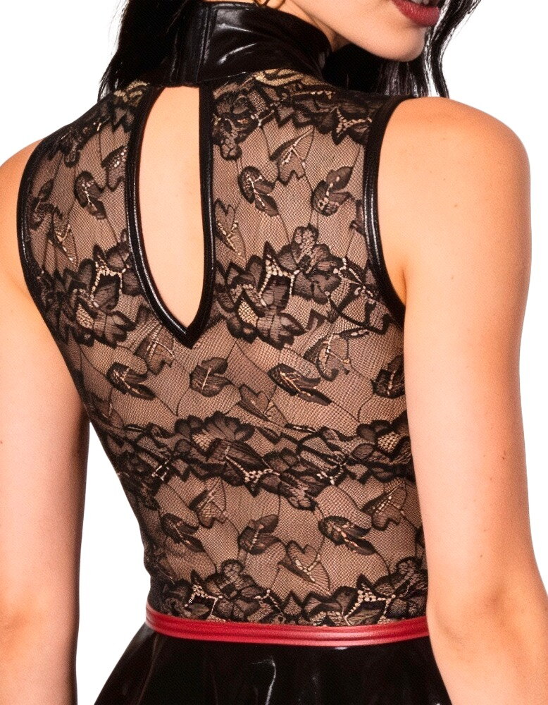 Minikleid im Corsagen-Style