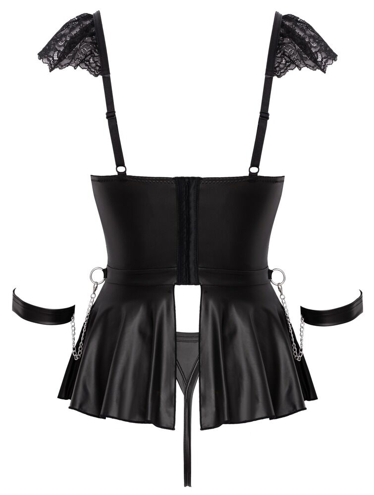 Babydoll inklusive Ouvert-String