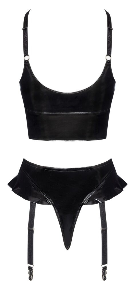 Lack-Top inklusive Straps-Riostring aus Lack