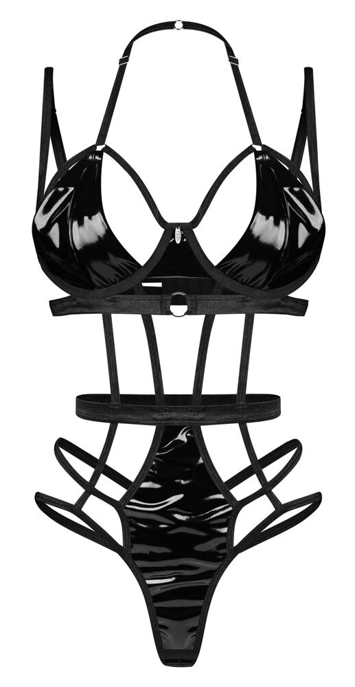 Lack-Body „Keira Lise“ in Riemen-Optik