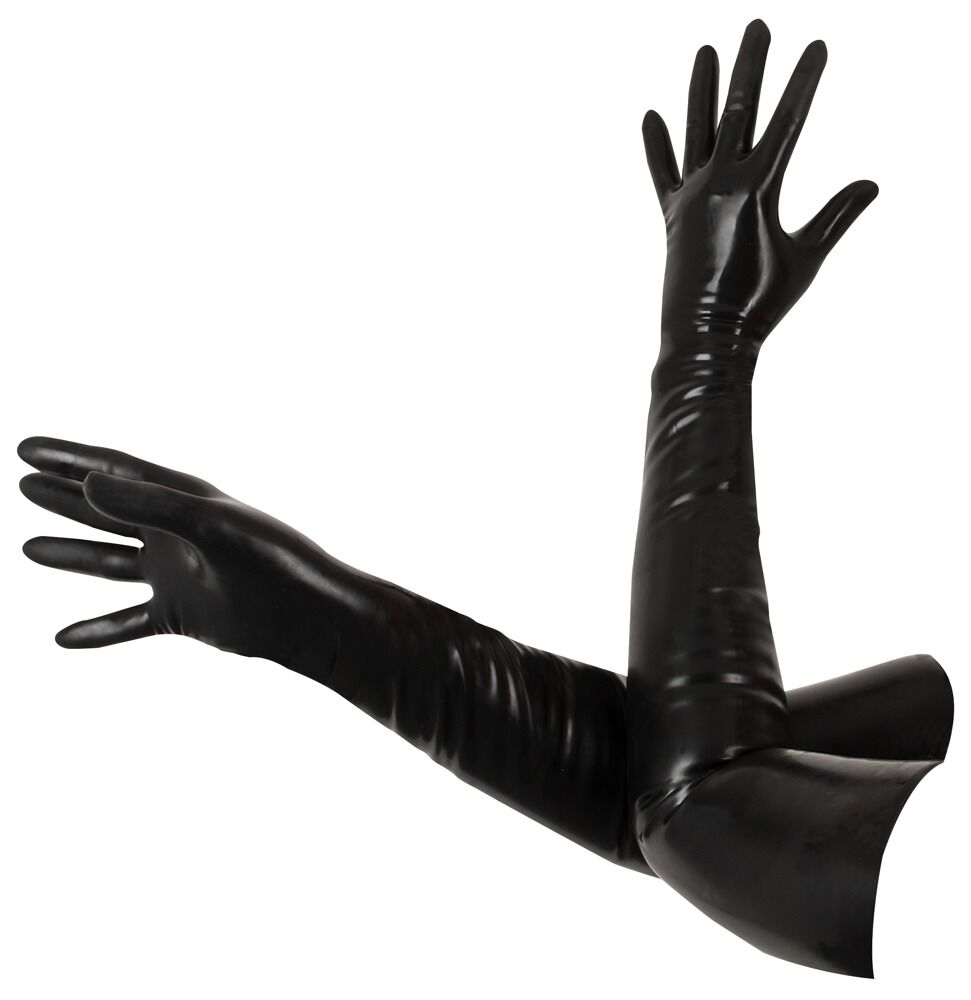 Handschuhe aus Latex, lang