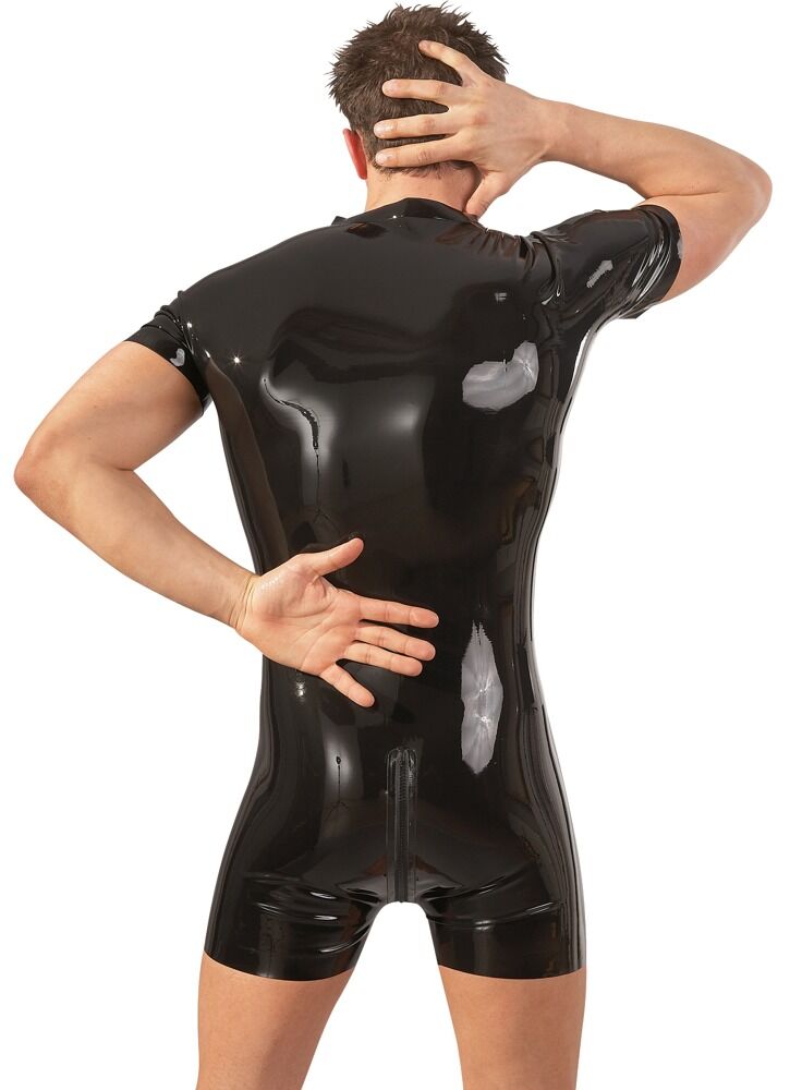 Kurzoverall aus Latex