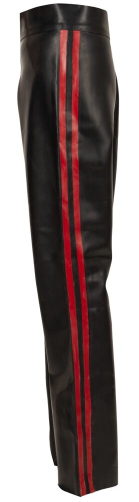 Latex-Hose mit ausgestelltem Bein