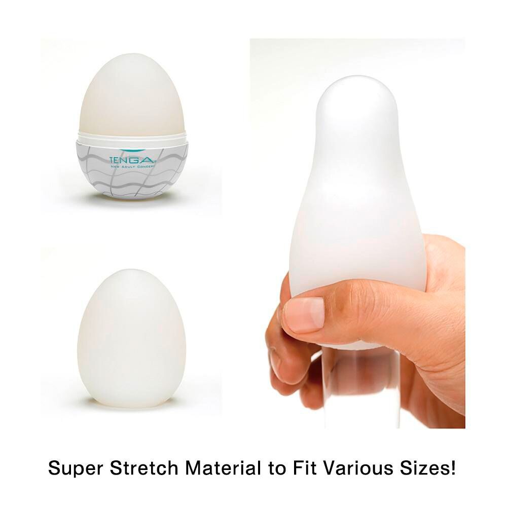 Masturbator „Egg Wavy II“ mit neuer intensiver Wellen-Stimulationsstruktur