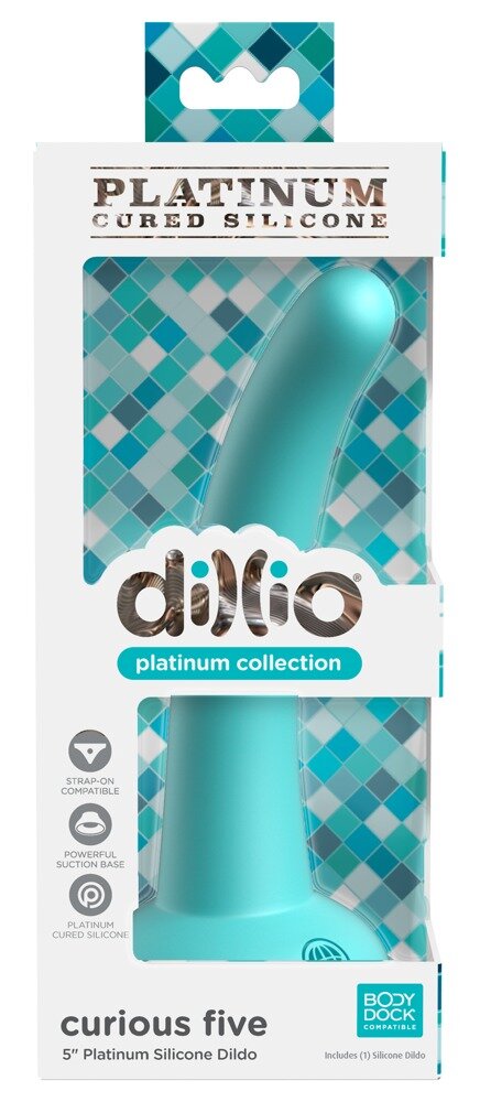 Dildo „Curious Five“ mit Saugfuß, Strap-on kompatibel