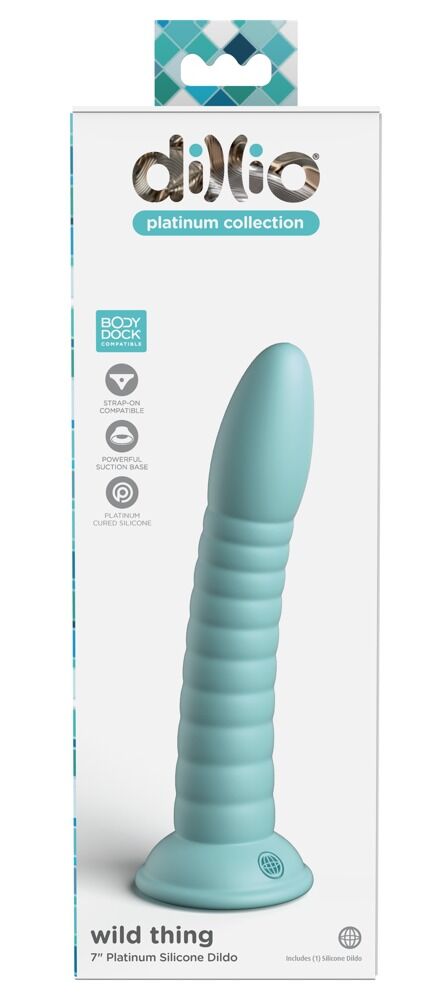 Dildo „Wild Thing“ mit Saugfuß, Strap-on kompatibel