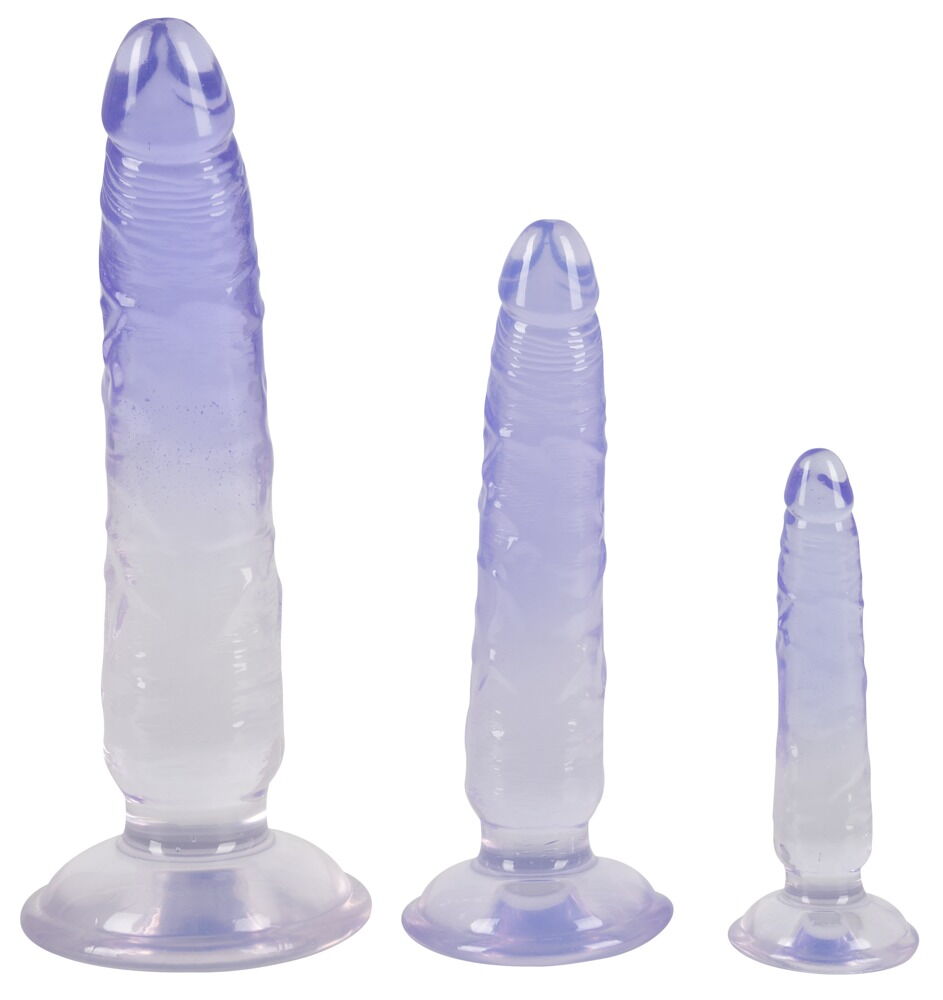 3-teiliges Dildo-Set  „Anal Training", versch. Größen und Gewichte