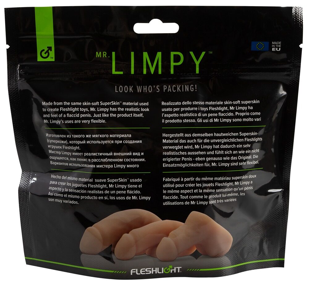 Naturdildo „Mr. Limpy“, weich und flexibel