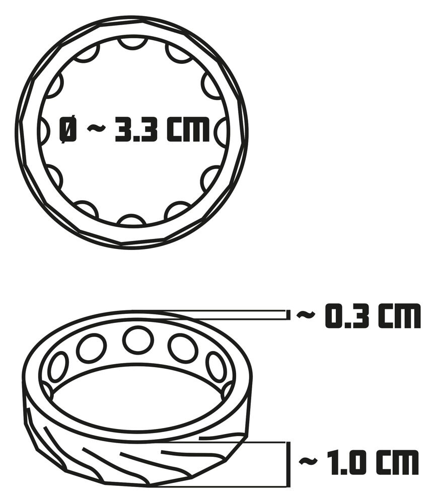 2-teiliges Set „4in1 Cock Rings“ mit Silikonringen für Eichel, Penis, Hoden