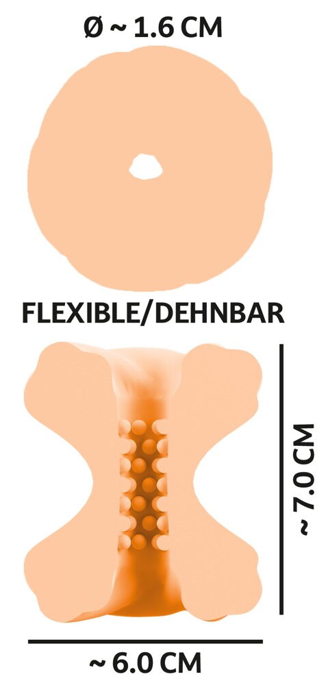 Penis-/Hodensleeve „4in1 Pleasure Toy“, super flexibel
