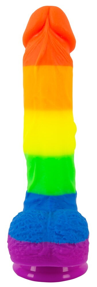 Naturdildo „PRIDE!“ mit Saugfuß