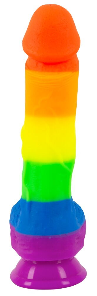 Naturdildo „PRIDE!“ mit Saugfuß