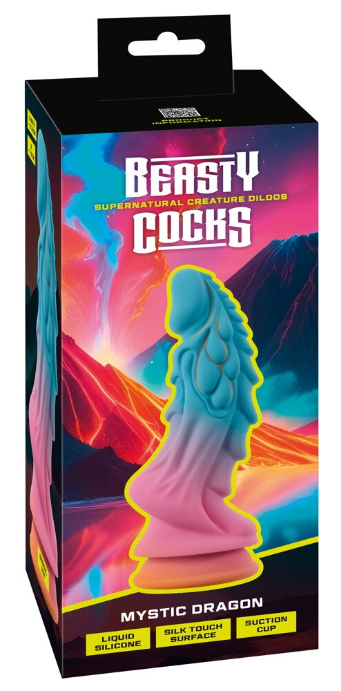 Dildo „Mystic Dragon“ mit Saugfuß
